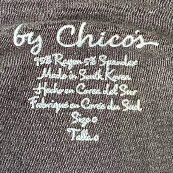 Chico’s black sleeveless top with attached cape! - Picture 4 of 6